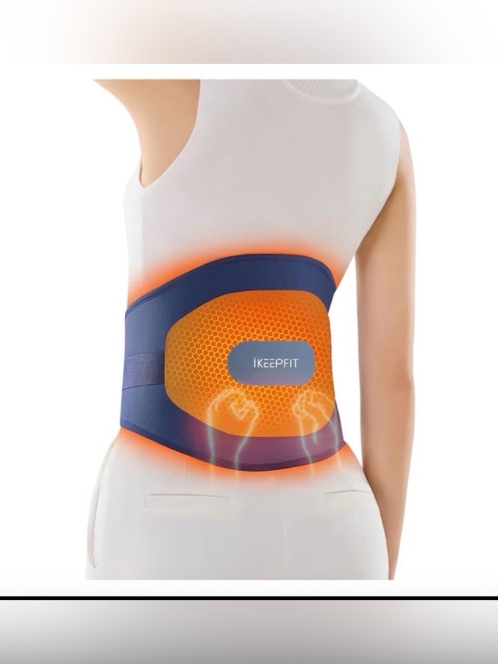 IKEEPFIT Portable Heating Pad for Back